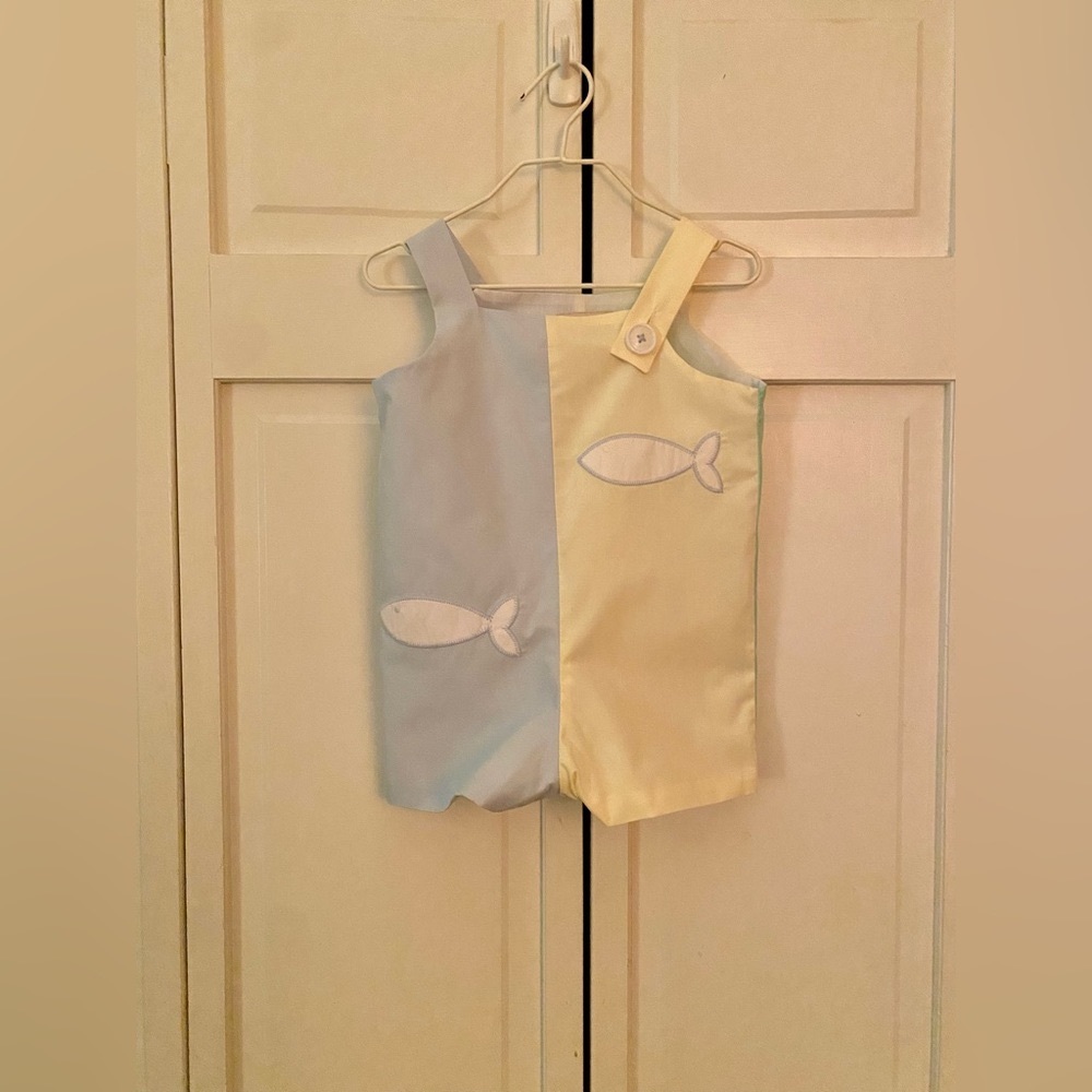 VEUC Beaufort Bonnet Company 6-12 month Jon-Jon